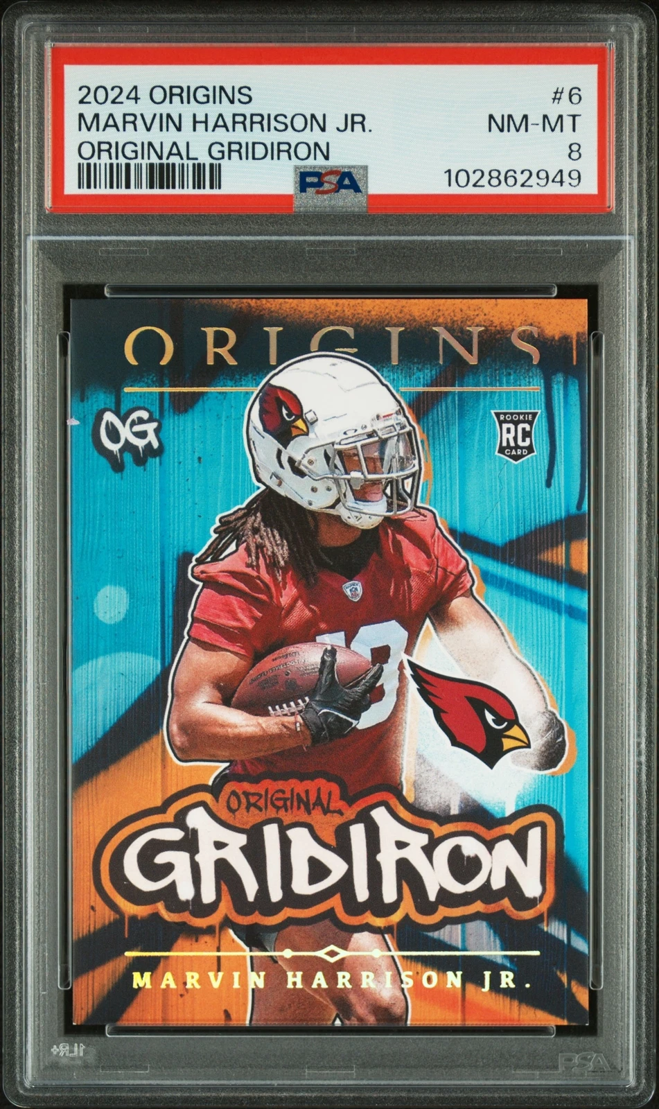 Marvin Harrison Jr. Panini Origins Original Gridiron #6 Base
