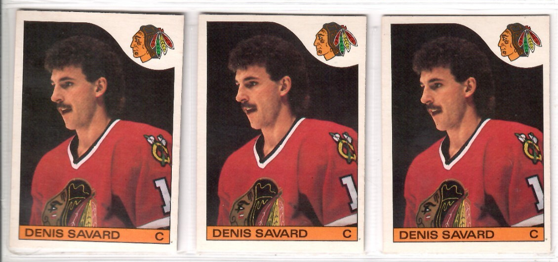 Denis Savard #73 (Hockey Cards 1985 O-Pee-Chee) — is it worth grading?