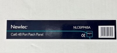 Newlec Cat 6 48 Port Patchpanel