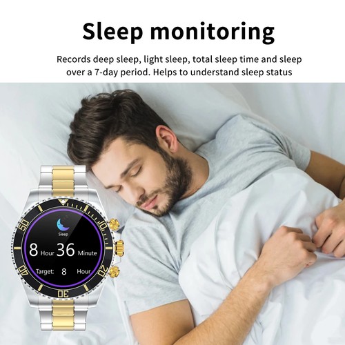 Luxury Smart Watch Dials Answer Call for Men Waterproof Sports Digital Business - 第 24/28 張圖片