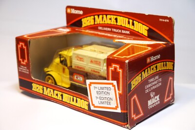 Home Hardware 1926 Mack Bulldog Delivery Truck Bank MIB 1:38 Scale