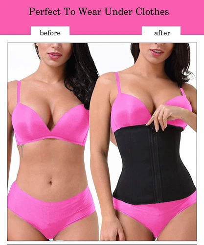 Korsett Taillentrainer Training Body Shaper Shapewear Unterbrust Bauch Cincher Gürtel - Bild 5 von 18