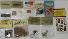 Vintage Miniature Dollhouse Crafts Accessories Dolls Mixed Packaged Lot New C 