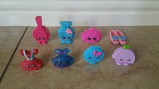 Shopkins Lot 8 Shoes, Crown, Dresses 2015 Happy Meal Toys McDonalds