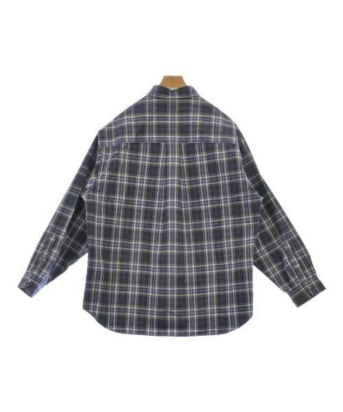 PWA× BEAUTY&YOUTH UNITED ARROWS BEAUTY&YOUTH UNITED ARROWS Casual Shirts NavyxPurplexWhite