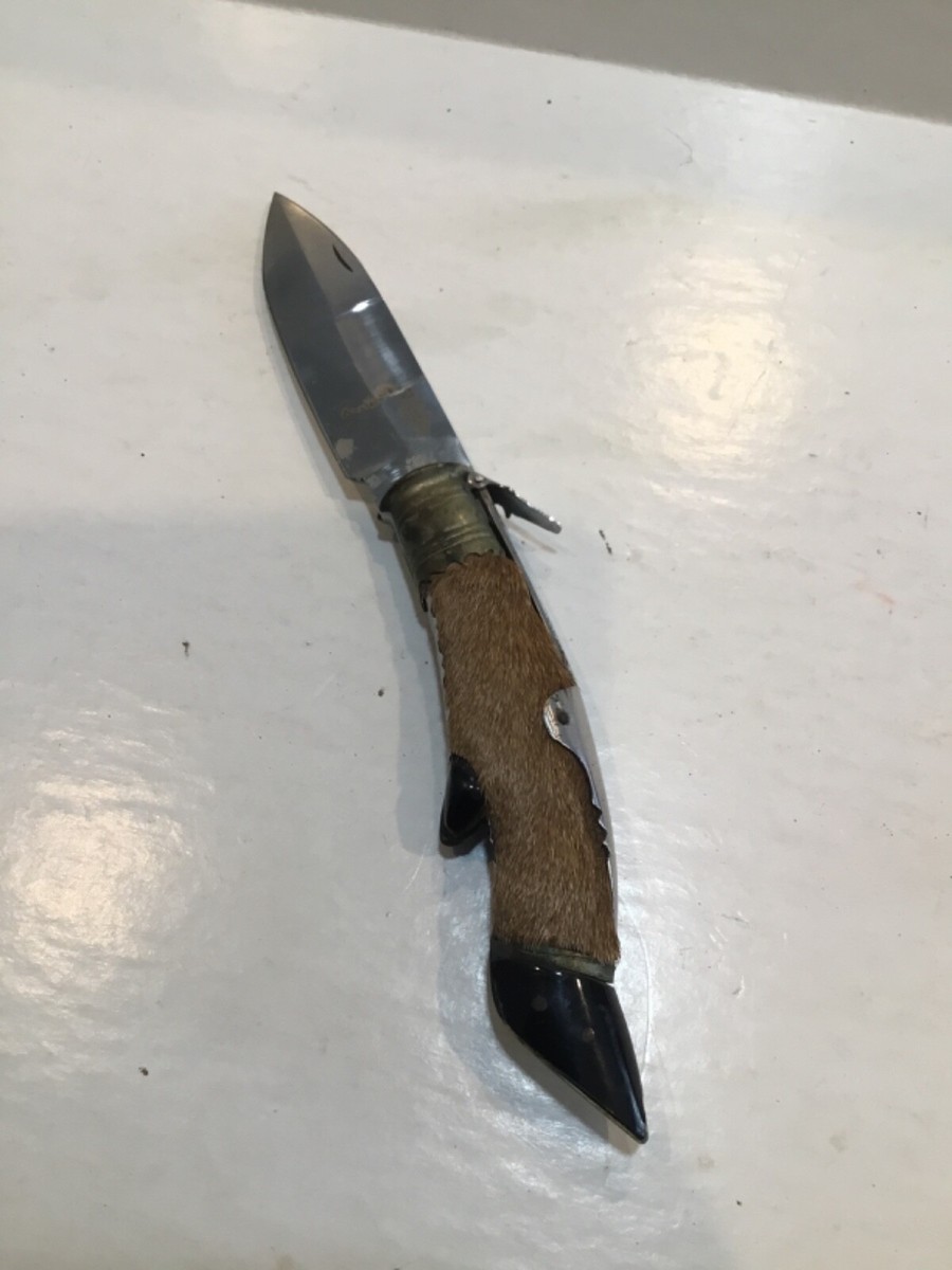 Couteau Pliant Vintage Gomez Navaja Albacete - Inox Espagne 1970 - Collector
