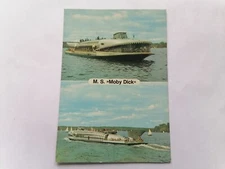 M.S. Moby Dick Boat Postcard