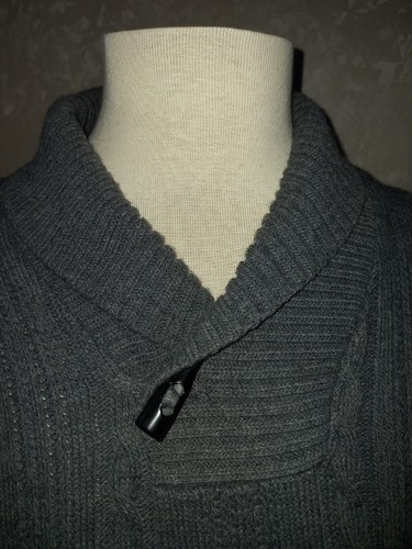 STONE ISLAND MAGLIONE PULLOVER UOMO GRIGIO MISTO LANA S-Z M MADE IN ITALY - Foto 2 di 11