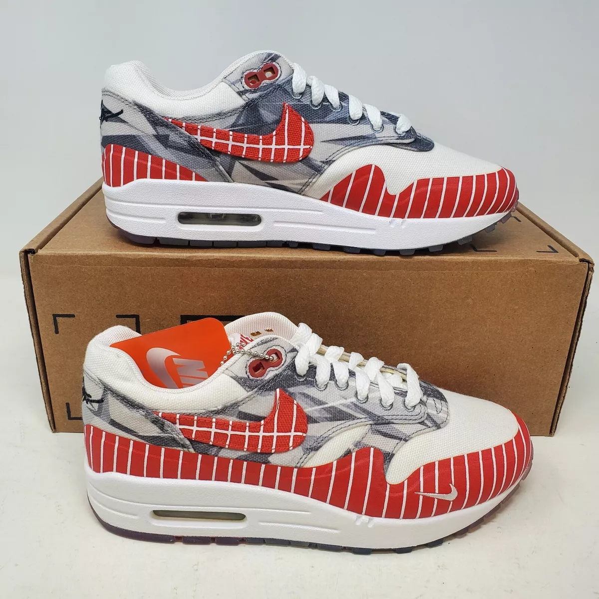 Mens Nike Air Max x Wasafu H.H.M. Primeros/ Red White / AH7740 100 /Size | eBay