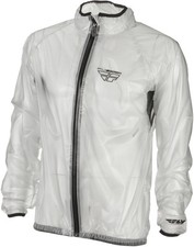 Fly Racing Rain Jacket Mud Clear Mens Motocro...