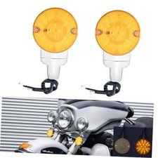 Motorcycle Turn Signals High-Performance LED Light Bar with Integrated Yellow