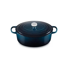 Le Creuset Signature Enameled Cast Iron Oval Dutch Oven - No Import Fees