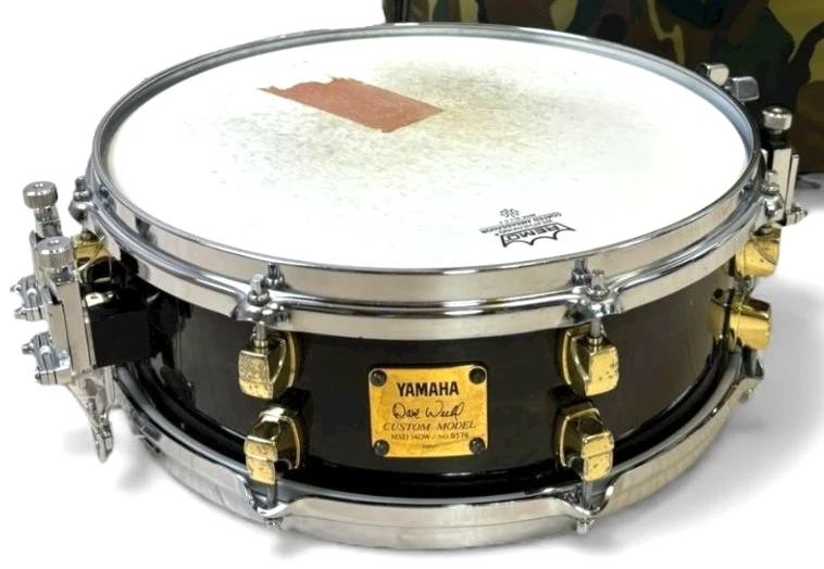 YAMAHA Dave Weckl Maple Snare Drum MSD-14DW 14"x5" Made in Japan - Image 4 of 4