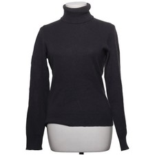 Repeat Cashmere, Rollkragenpullover, Größe: 36, Grau, Einfarbig, Feinstrick #4ah