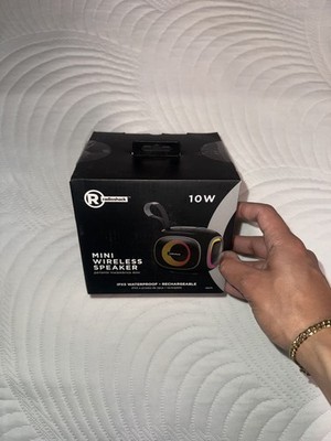 RadioShack Mini Bluetooth Speaker, 10W, IPX5 Waterproof, Wireless & Portable
