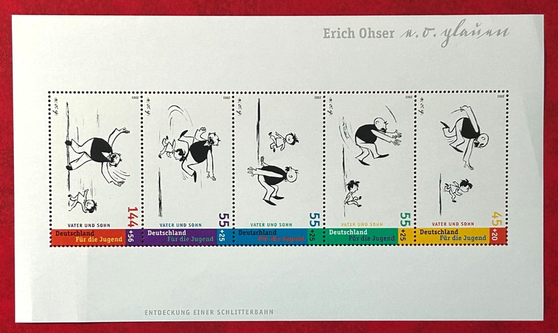 GERMANY Sc#922a 2003 Father & Son Mint NH OG VF (BOOK)