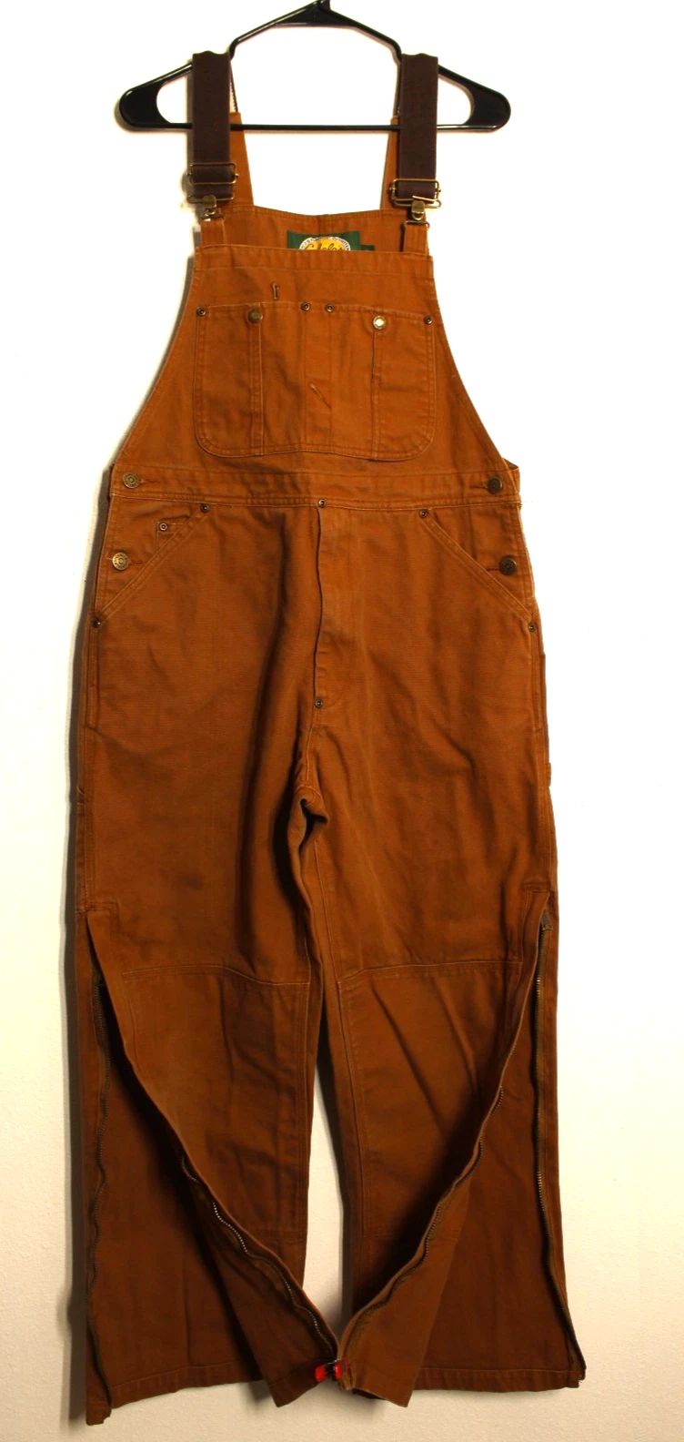 Mens Medium Short (34x28)- CABELAS Carpenter Cotton Duck Canvas Bib Overalls
Opens in a new window o