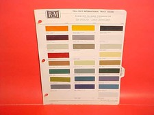 1964 1965 1966 1967 1968 1969 IH INTERNATIONAL PICKUP TRUCK SCOUT PAINT CHIPS