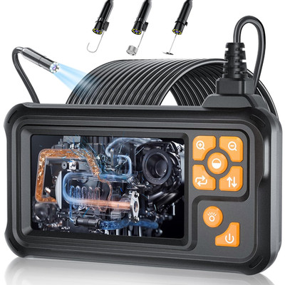 50FT Endoscope Camera with Light, 1080P HD Borescope Inspection Camera with 8 LE