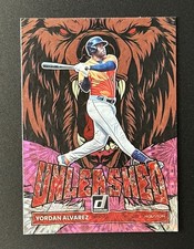 2022 Donruss #UL-10 Yordan Alvarez Unleashed Pink Fireworks Houston Astros