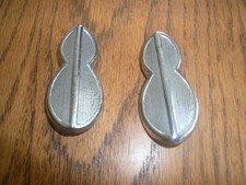 Vintage Oem Buick 8 Grill Emblem 1930s 1940s Buick Series 60 70 Roadmaster - Two
