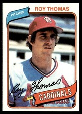 1980 Topps Roy Thomas St. Louis Cardinals #397