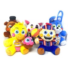 2025 Jazwares Five Nights at Freddy's 2 Wave 2 8" Plush Complete Set