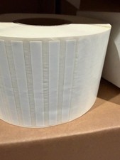 Boingtech RFID Label 10MM x 109MM White MonzaR6 chip (roll of 8,000)