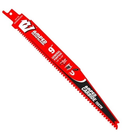 DIABLO 9” 6/9 TPI AMPED Demo Demon Recip’ Saw Blades, General Purpose (2 PACK)