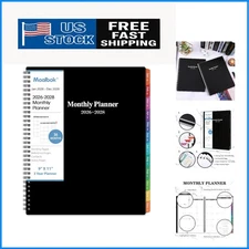 Minimalist 2026-2028 Planner - 36  Organizer with Inspirational Quotes