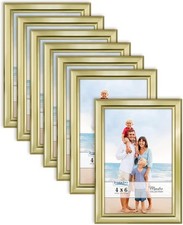 Icona Bay 4x6 Picture Frames Set Gold, 12 Pack , Classy 4x6, Gold