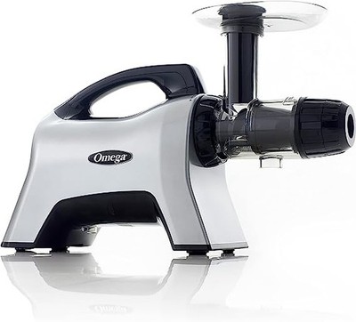 Omega Juicer Juice Extractor Nutrition System Quiet 200-Watt NC1000HDS - Silver