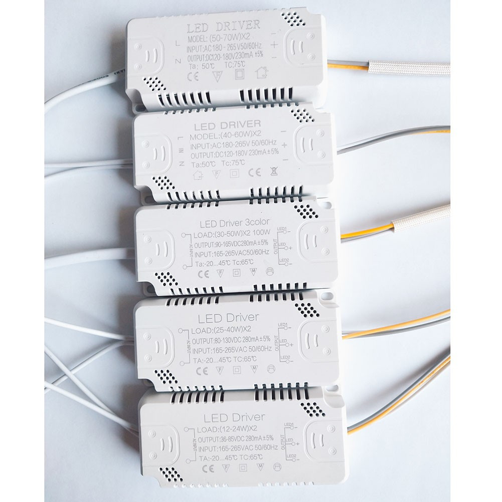 1pc LED Driver Adapter 3 Color 260-280mA AC165-265V Non-Isolated 50-60Hz