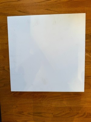 CORNING MACOR MACHINABLE GLASS CERAMIC PLATE 12 +'' X 12 +'' X 1/2 +'' THICK