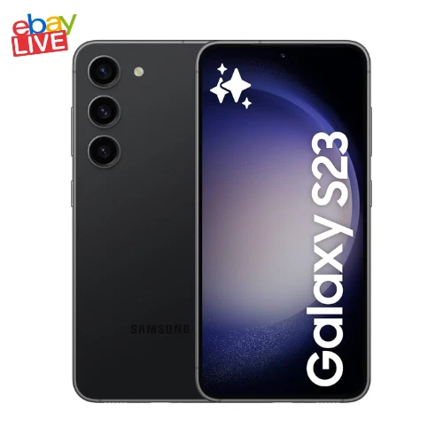 Samsung Galaxy S23 128GB Black  Dual SIM Unlocked 93% Battery Android 16 - Good