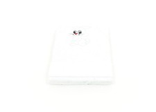 Accappatoio In Spugna In 100% Cotone Per Bambini Modello Kinder OB Colore Bianco