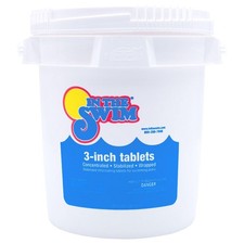 In The Swim 3 Inch Stabilized Chlorine Tablets - Swimming Pools 10, 25, 50 lbs 