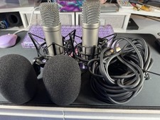 Set of 2 Rode NT 1-A Condenser Microphones wi...
