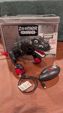 Zoomer Dino Remote Control Dinosaur Toy w/ Remote, USB Cable, Guide Tin/Box