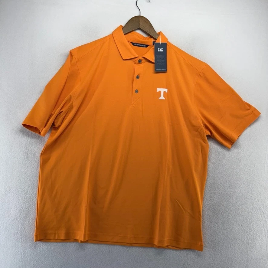 Tennessee University polo Shirt men's XL Orange Embroidered Volunteers Golf NEW - Image 2 of 4
