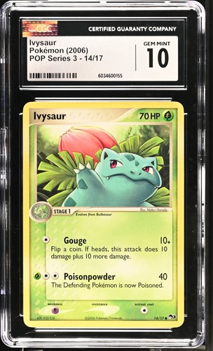 Ivysaur graded CGC 10 for sale on eBay