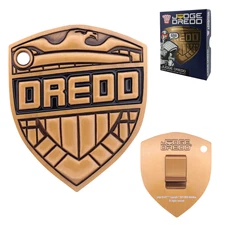 Judge Dredd Badge Replica – 2000 AD Limited Edition Collectible Metal Merch