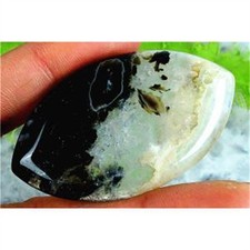 BR1557 50x30x7mm Natural Green/yellow Ocean Crystal Jasper Marquise Pendant Bead