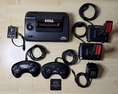 Sega Master System II Konsole Zubehörpaket PAL-G Retro 1990er Ungetestet
