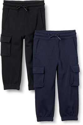 Amazon Essentials Unisex Kinder Cargo-Jogginghose, Multi-Packs Gr.3 Jahre