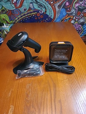 OBZ 2D Desktop Barcode Scanner & Symcode MJ-6709B Handheld Barcode Scanner