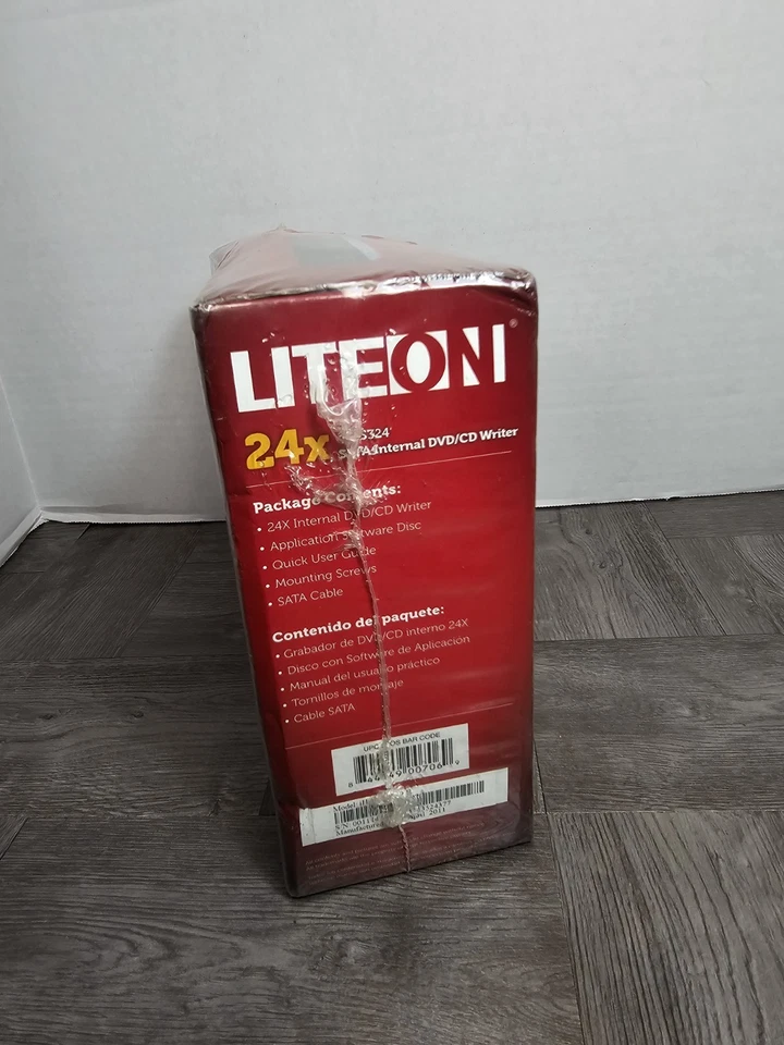 Lite-On 24x High Speed SATA Internal DVD/CD Writer Model iHAS324-99 B EUC - Image 3 of 4