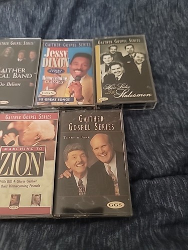 Gaither Gospel Series Cassettes Lot Bundle Of 9 - Imagen 2 de 6