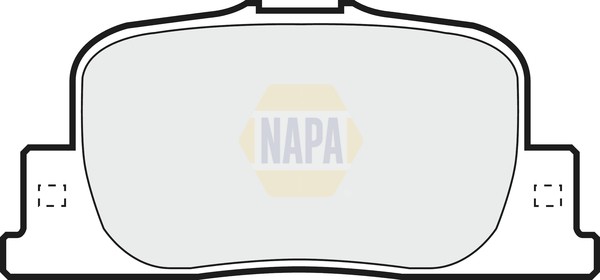 Napa Bremsbelagsatz BremsklöTze FüR Toyota Prius Liftback _W2_-image
