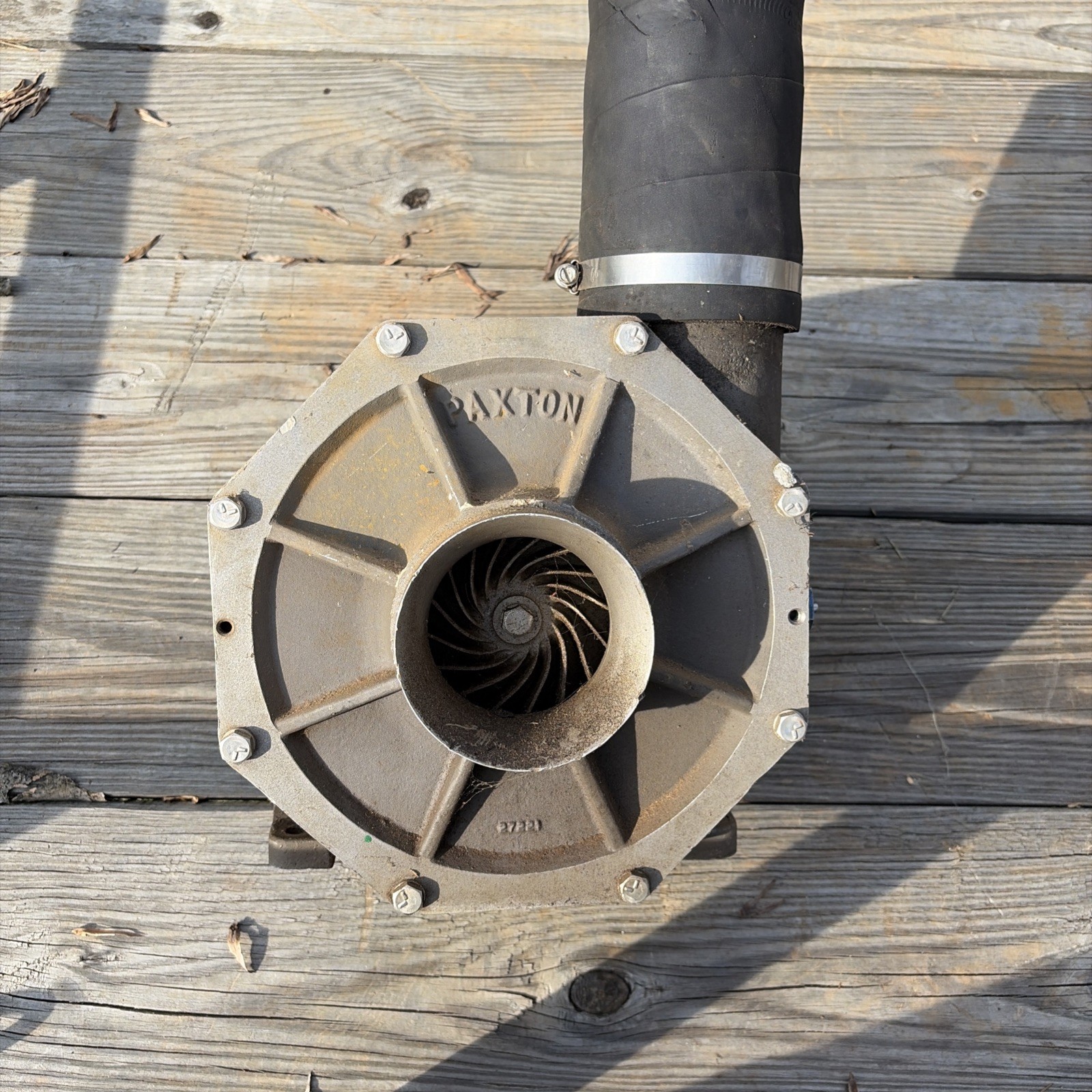 Paxton Blower 600 CFM 4300 RPM